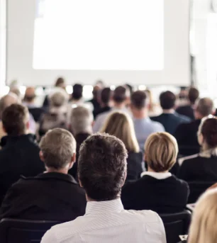 Group of people at a seminar